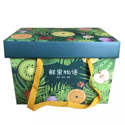 Hộp đôi tường sóng cho bao bì trái cây cán / dập nổi