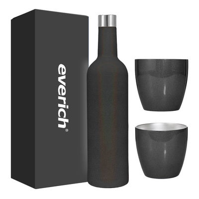 Bộ ly thủy tinh đóng hộp 500ml bằng thép không gỉ thăng hoa cách nhiệt