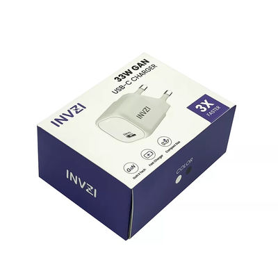 Hộp đóng gói điện tử dạng sóng Hộp các tông gấp có thể tái chế SGS