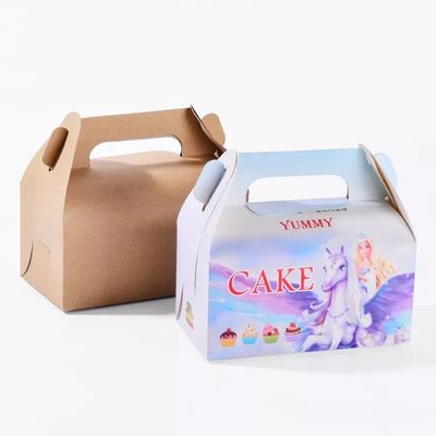 Hộp đóng gói thực phẩm tùy chỉnh Pantone Hộp giấy gấp không thấm mỡ Varnishing