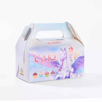 Hộp đóng gói thực phẩm tùy chỉnh Pantone Hộp giấy gấp không thấm mỡ Varnishing