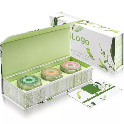 Hộp đóng gói trà OEM / ODM, hộp đựng trà bằng kim loại tùy chỉnh có nắp