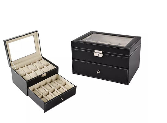 20 chiếc Hộp đựng bằng gỗ MDF Bộ sưu tập Hộp đựng hộp đựng đồng hồ ISO9001