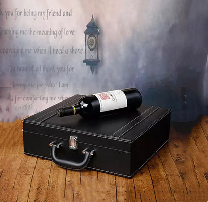Whiskey Brandy Wine Bao bì Hộp hộp rượu thủ công Hộp quà tặng dập nổi