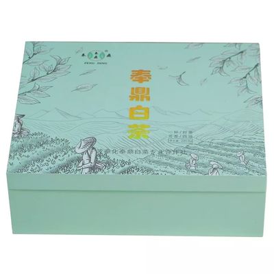 Hộp đựng trà dập / dập nổi, hộp bìa tùy chỉnh bằng kim loại