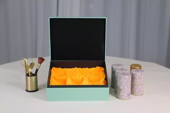 Hộp đựng trà dập / dập nổi, hộp bìa tùy chỉnh bằng kim loại