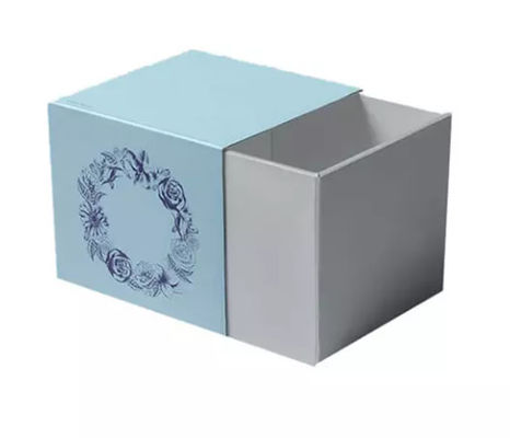 8 &quot;X 8&quot; X 3&quot; Hộp sắp xếp ngăn kéo có thể tái chế Hộp quà tặng siêu mờ có ruy băng