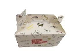 Gà rán ODM Hộp đóng gói thực phẩm tùy chỉnh Độ cứng tốt Tái chế