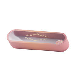 Pink Macaron Cookie Hộp quà tặng Bao bì In ấn có thể tái chế với cửa sổ