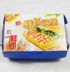 Dập nổi hộp bao bì thực phẩm tùy chỉnh Hộp ngũ cốc Popsicle Các tông có thể tái chế