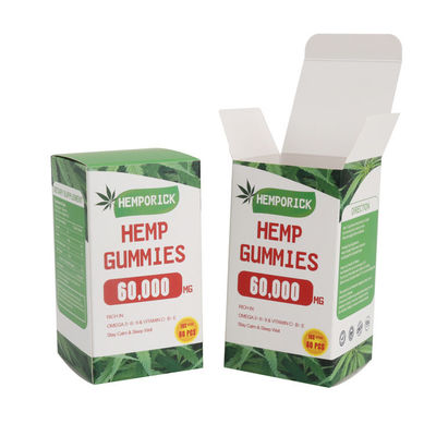 Hộp đựng thuốc dạng sóng / Hộp giấy CMYK có thể phân hủy sinh học