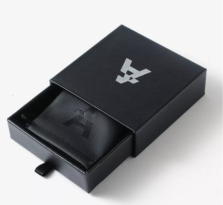 PMC PU Leather Hộp giấy Hộp trang sức Bao bì Debossing FSC