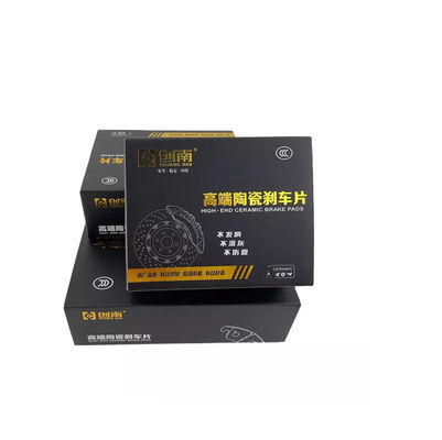 Hộp các tông sóng màu đen Hộp vận chuyển nhỏ Debossing ISO9001