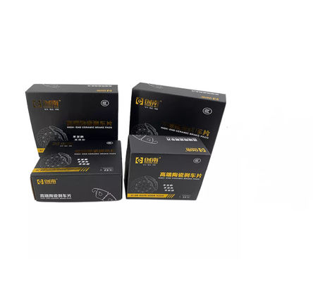 Hộp các tông sóng màu đen Hộp vận chuyển nhỏ Debossing ISO9001