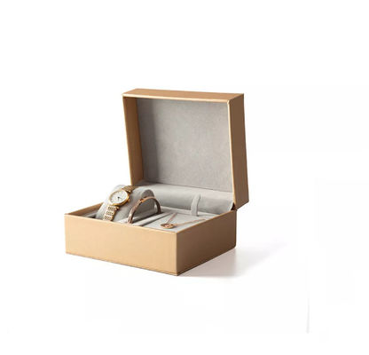 Hộp đóng gói đồng hồ đeo tay Ruizhuo Nhung cao cấp 15*13*7.6cm