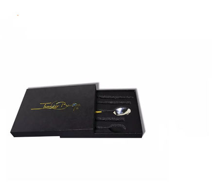 Hot Stamping Logo Bộ đồ ăn Bao bì Hộp Bộ dao kéo ISO Hộp quà tặng