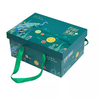 Hộp đóng gói trái cây in tùy chỉnh Hộp đóng gói rau OEM ODM