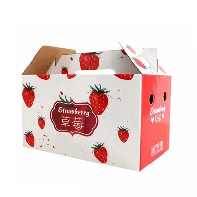Trái cây tươi Rau hộp Bao bì Thùng carton có thể tái chế