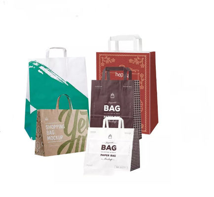 Takeaway Bao bì Túi mua sắm Dây rút Giày CMYK Túi quần áo
