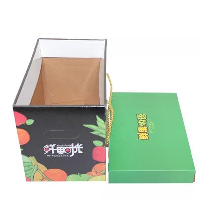 Hộp sóng tùy chỉnh cho trái cây In offset 4c Giấy chứng nhận ISO
