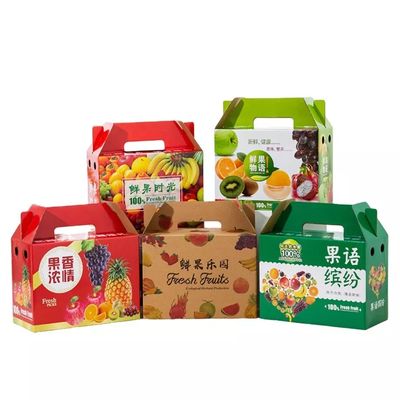 Hộp đựng trái cây bằng bìa cứng 5 lớp Hộp sóng trái cây