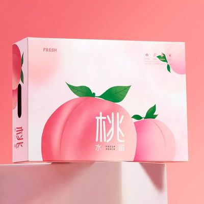 Tấm tôn Hộp đóng gói trái cây Varnishing Apple Hộp đóng gói