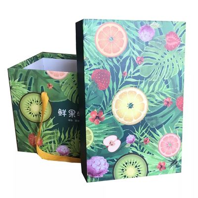 Hộp đôi tường sóng cho bao bì trái cây cán / dập nổi