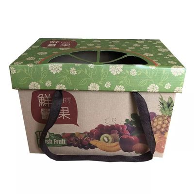 Hộp đôi tường sóng cho bao bì trái cây cán / dập nổi