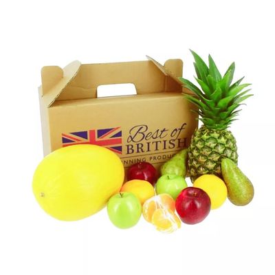 Hộp bao bì trái cây CMYK Hộp trái cây sóng tùy chỉnh