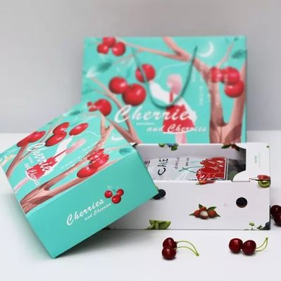 Hộp các tông trái cây rau củ thân thiện với môi trường Màu CMYK / Pantone