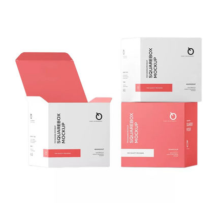 Hộp bao bì dược phẩm tùy chỉnh OEM White Folding Debossing