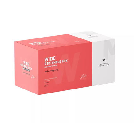 Hộp bao bì dược phẩm tùy chỉnh OEM White Folding Debossing