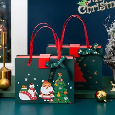 PMS Giáng sinh Hộp quà tặng các tông Giấy tráng ISO Hộp Giáng sinh gợn sóng