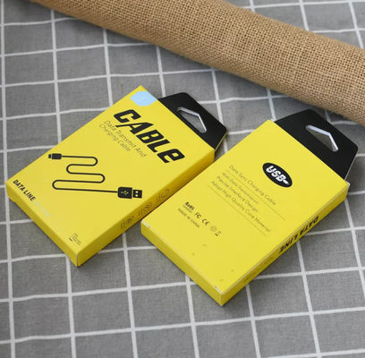 Hộp đóng gói điện tử CMYK Dập nổi Logo thực phẩm Hộp các tông in