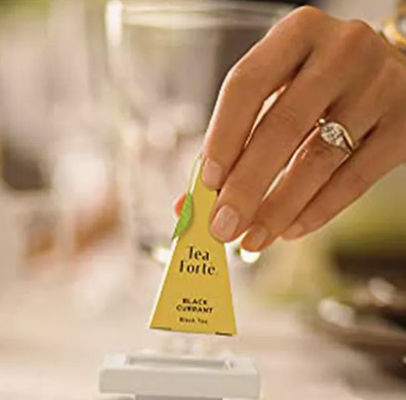 Handmade Ivory Board Tea Bao bì các tông Màu CMYK Logo tùy chỉnh