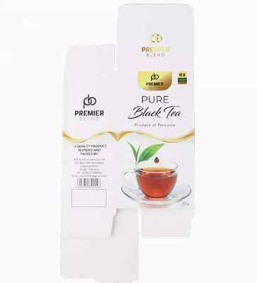 Vật liệu tái chế Túi trà Hộp Bao bì Bề mặt cán màng