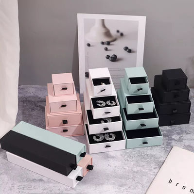 Hộp đựng đồ trang sức ODM Hộp đựng đồ trang sức bằng giấy in có thể phân hủy ISO 9001