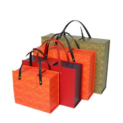 Art Paper Square Wine Box Hình chữ nhật ISO có thể tái chế