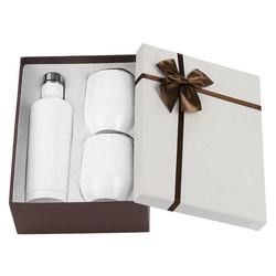 Hộp quà tặng thủy tinh rượu 500ml 12oz Hộp thép không gỉ cách nhiệt thăng hoa