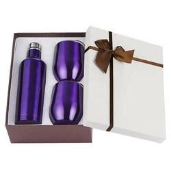 Hộp quà tặng thủy tinh rượu 500ml 12oz Hộp thép không gỉ cách nhiệt thăng hoa