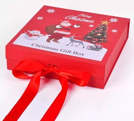 Các tông đêm Giáng sinh Sweet Box In ống đồng Logo tùy chỉnh