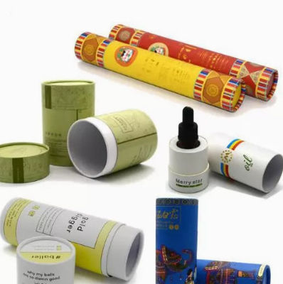 Hộp bao bì ống giấy thủ công tròn Hộp đựng bao bì mỹ phẩm tùy chỉnh