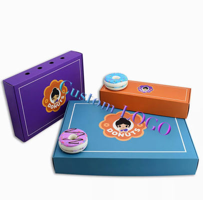 Hộp bánh bao bì giấy thực phẩm Bánh có rãnh Màu CMYK Debossing