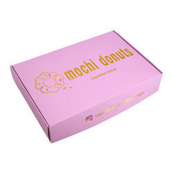 Hộp bao bì giấy tùy chỉnh có thể tái chế Cấp thực phẩm Deboss ISO